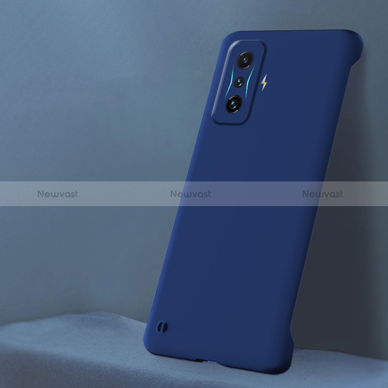 Hard Rigid Plastic Matte Finish Case Back Cover YK5 for Xiaomi Redmi K50 Gaming AMG F1 5G Blue