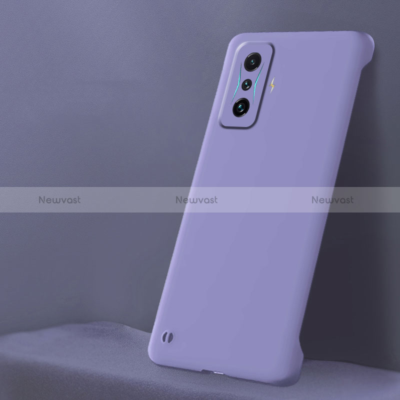 Hard Rigid Plastic Matte Finish Case Back Cover YK5 for Xiaomi Redmi K50 Gaming AMG F1 5G Clove Purple