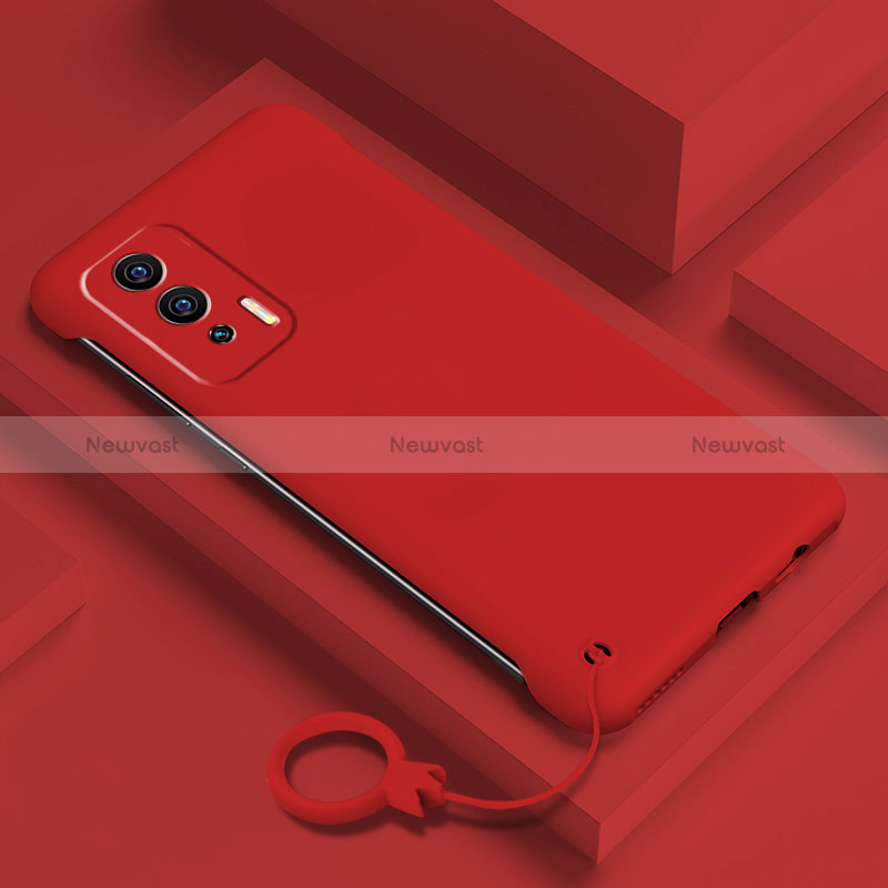 Hard Rigid Plastic Matte Finish Case Back Cover YK6 for Xiaomi Poco F5 Pro 5G Red