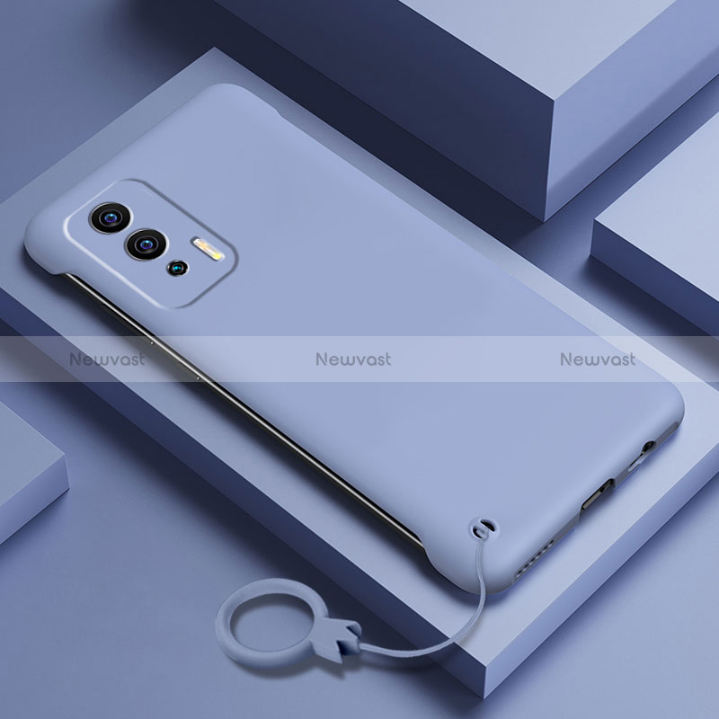 Hard Rigid Plastic Matte Finish Case Back Cover YK6 for Xiaomi Redmi K60 Pro 5G Lavender Gray