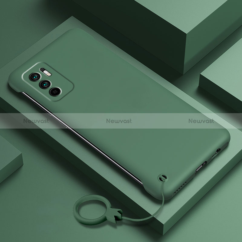 Hard Rigid Plastic Matte Finish Case Back Cover YK6 for Xiaomi Redmi Note 10 5G