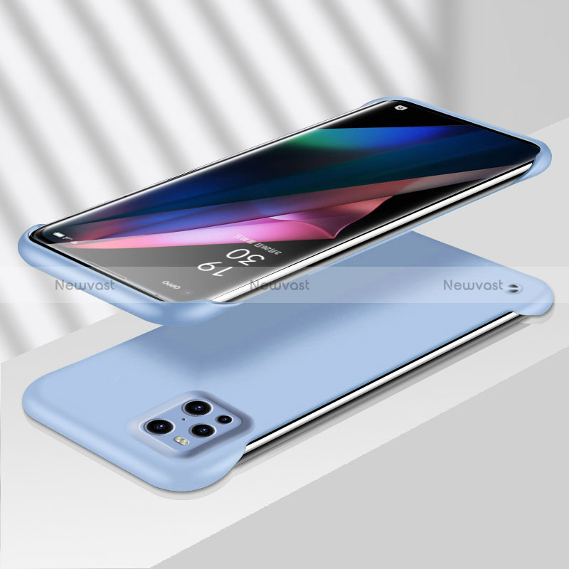 Hard Rigid Plastic Matte Finish Case Back Cover YK7 for Oppo Find X3 5G