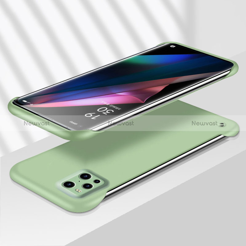 Hard Rigid Plastic Matte Finish Case Back Cover YK7 for Oppo Find X3 5G