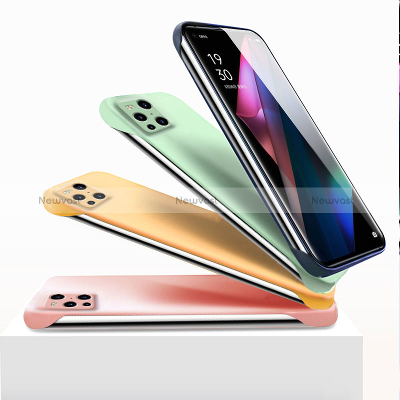 Hard Rigid Plastic Matte Finish Case Back Cover YK7 for Oppo Find X3 5G