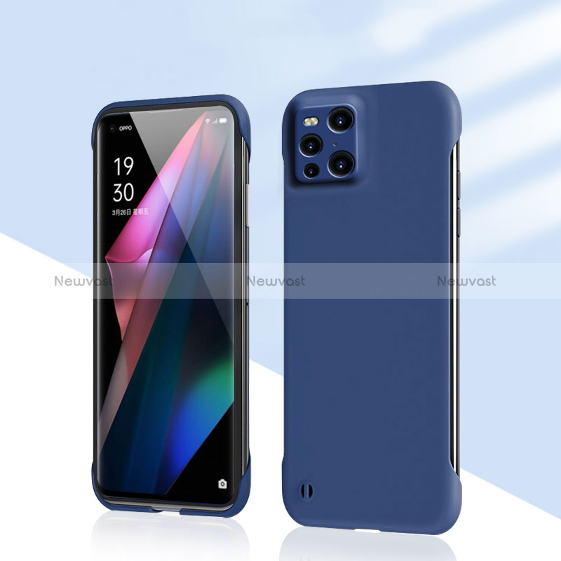 Hard Rigid Plastic Matte Finish Case Back Cover YK7 for Oppo Find X3 5G