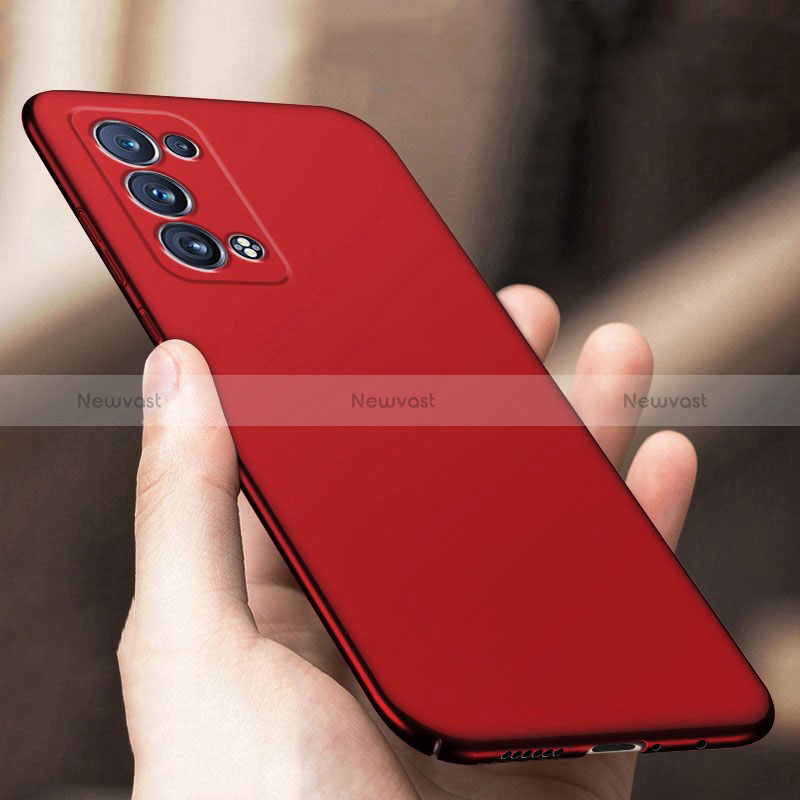 Hard Rigid Plastic Matte Finish Case Back Cover YK7 for Oppo Reno6 Pro 5G