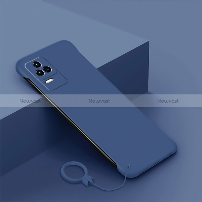 Hard Rigid Plastic Matte Finish Case Back Cover YK7 for Xiaomi Redmi K40S 5G Blue