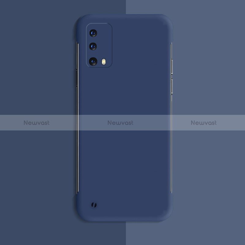 Hard Rigid Plastic Matte Finish Case Back Cover YK8 for Oppo K9 5G Blue