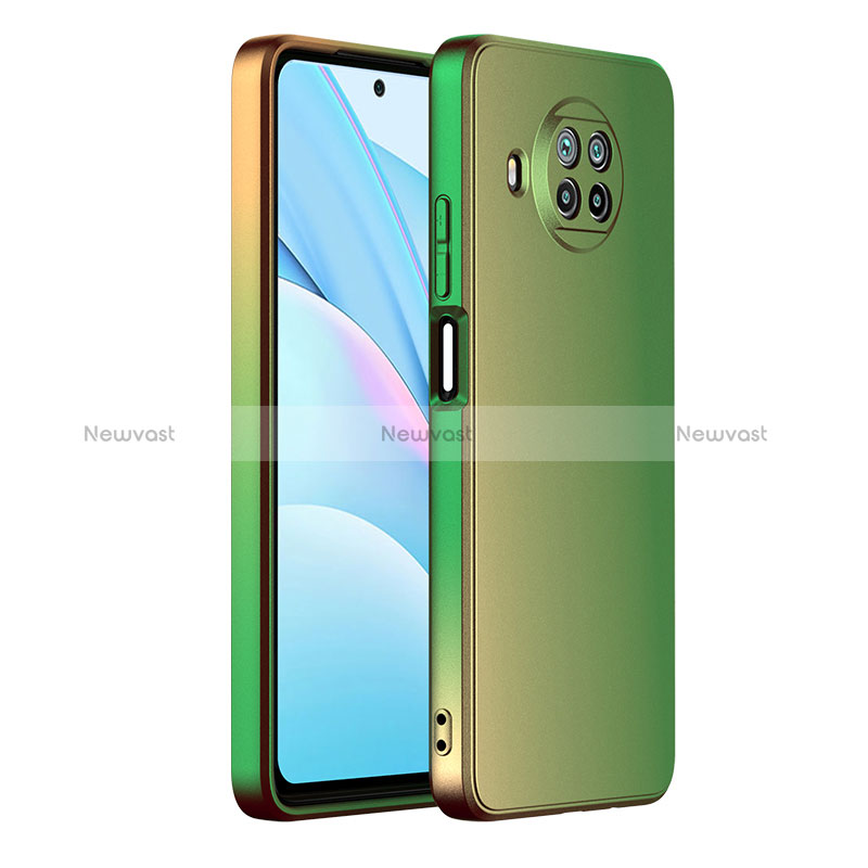 Hard Rigid Plastic Matte Finish Case Back Cover ZL1 for Xiaomi Mi 10i 5G Green