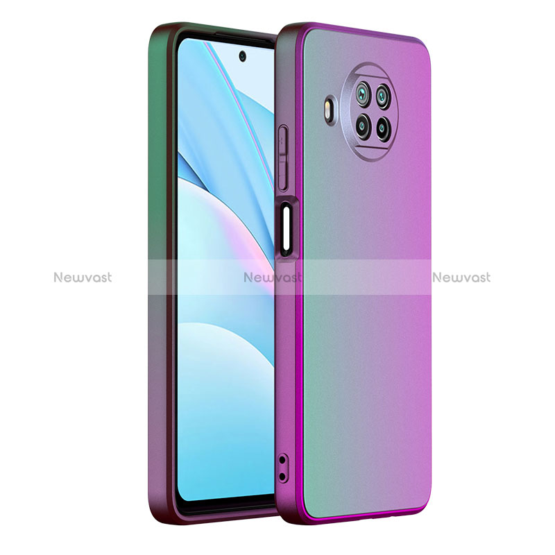 Hard Rigid Plastic Matte Finish Case Back Cover ZL1 for Xiaomi Mi 10i 5G Purple