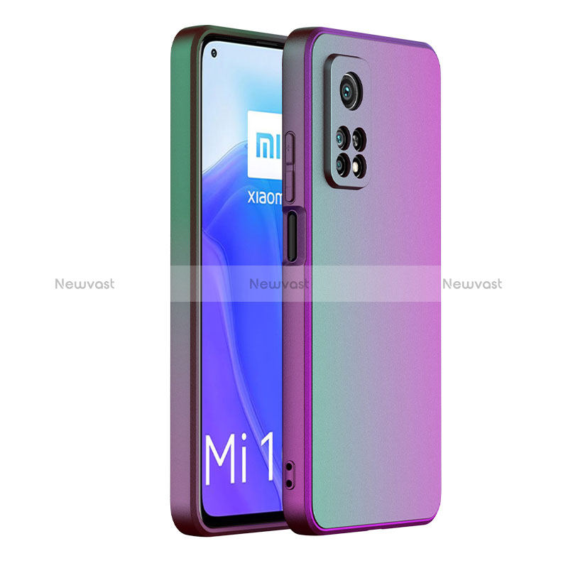 Hard Rigid Plastic Matte Finish Case Back Cover ZL1 for Xiaomi Redmi K30S 5G Purple