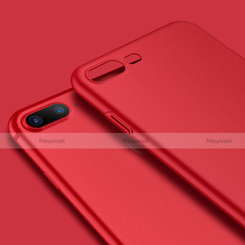 Hard Rigid Plastic Matte Finish Case for Apple iPhone 7 Plus Red