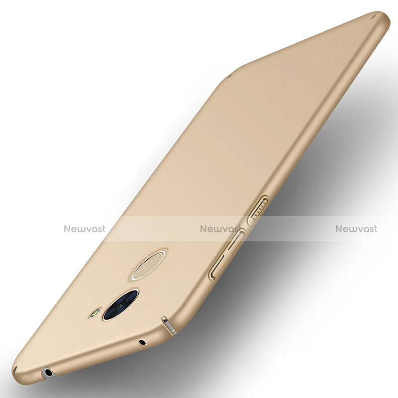 Hard Rigid Plastic Matte Finish Case for Huawei Enjoy 7 Plus Gold