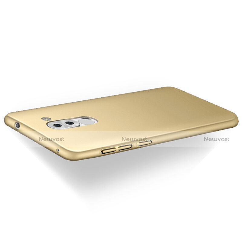 Hard Rigid Plastic Matte Finish Case for Huawei GR5 (2017) Gold