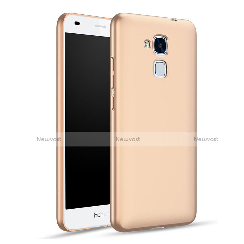 Hard Rigid Plastic Matte Finish Case for Huawei GT3 Gold