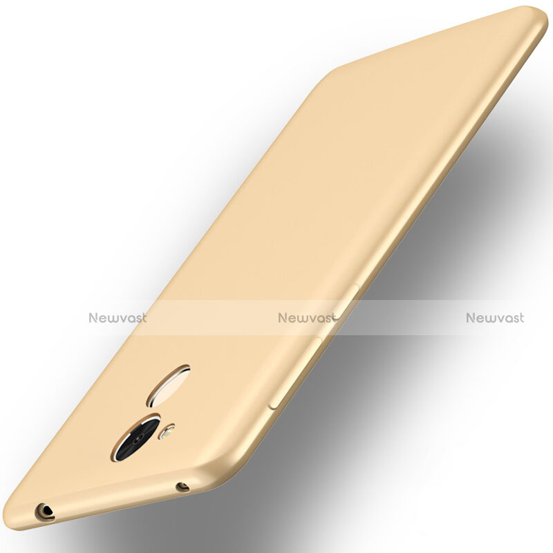 Hard Rigid Plastic Matte Finish Case for Huawei Honor 6A Gold