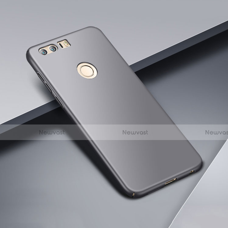 Hard Rigid Plastic Matte Finish Case for Huawei Honor 8 Gray