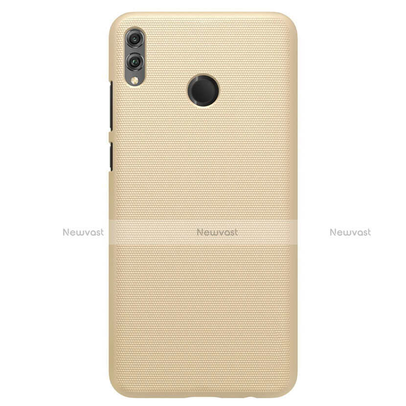 Hard Rigid Plastic Matte Finish Case for Huawei Honor 8X Gold