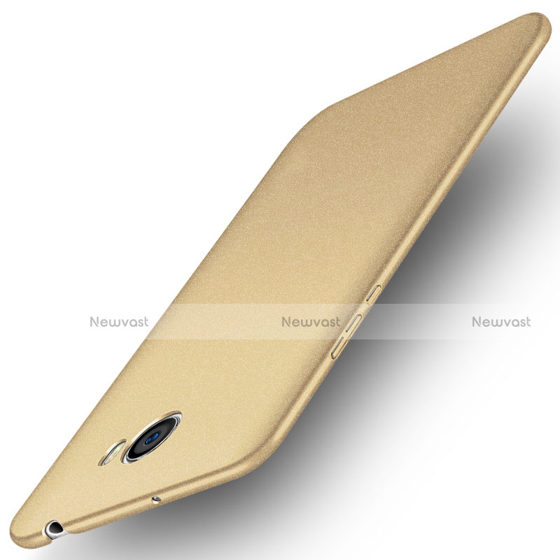 Hard Rigid Plastic Matte Finish Case for Huawei Honor Play 5 Gold