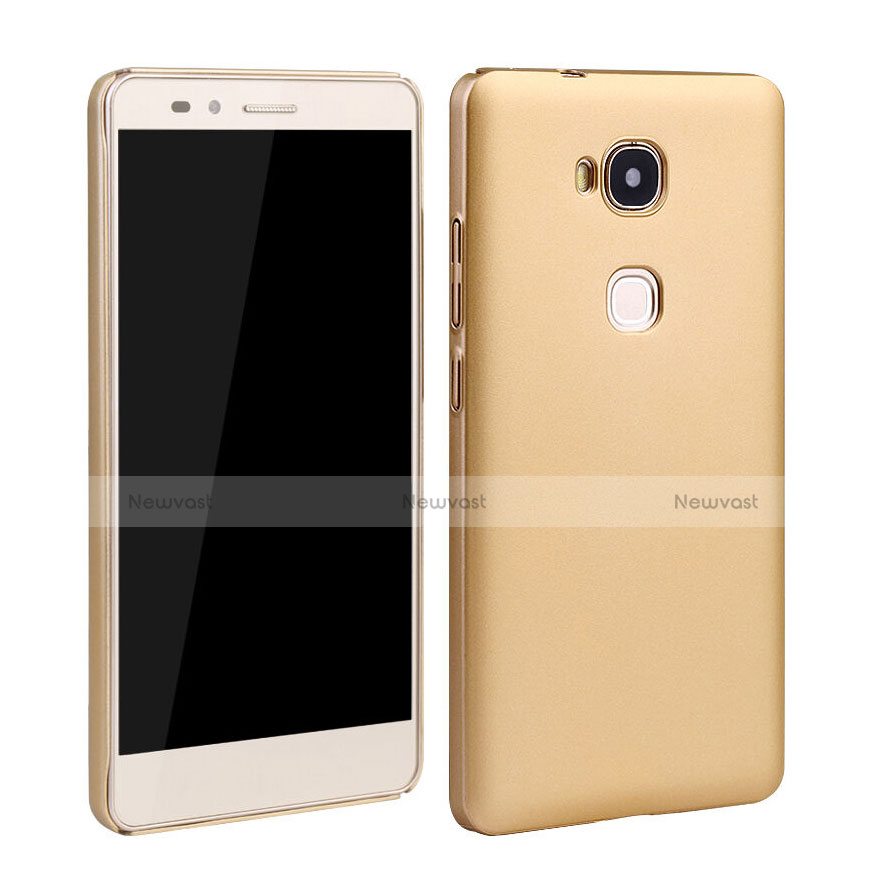 Hard Rigid Plastic Matte Finish Case for Huawei Honor Play 5X Gold