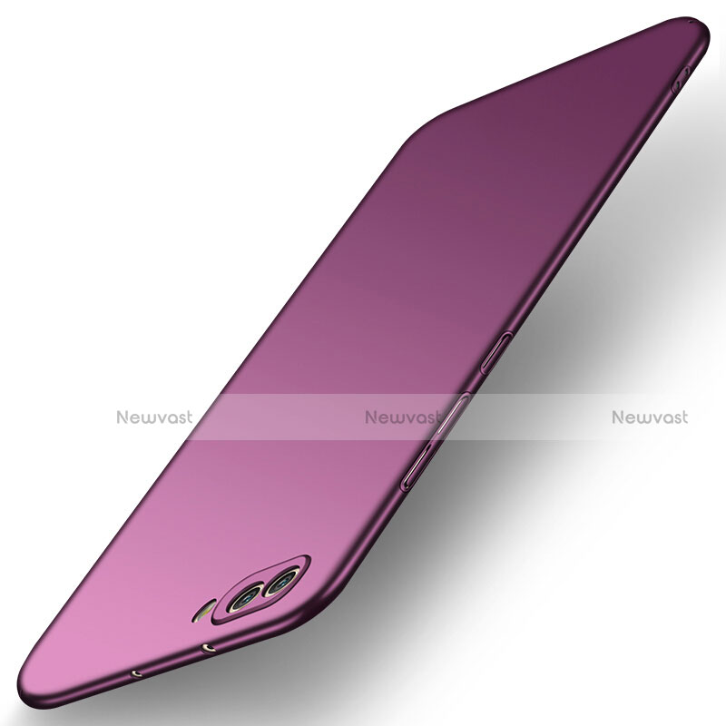 Hard Rigid Plastic Matte Finish Case for Huawei Honor V10 Purple