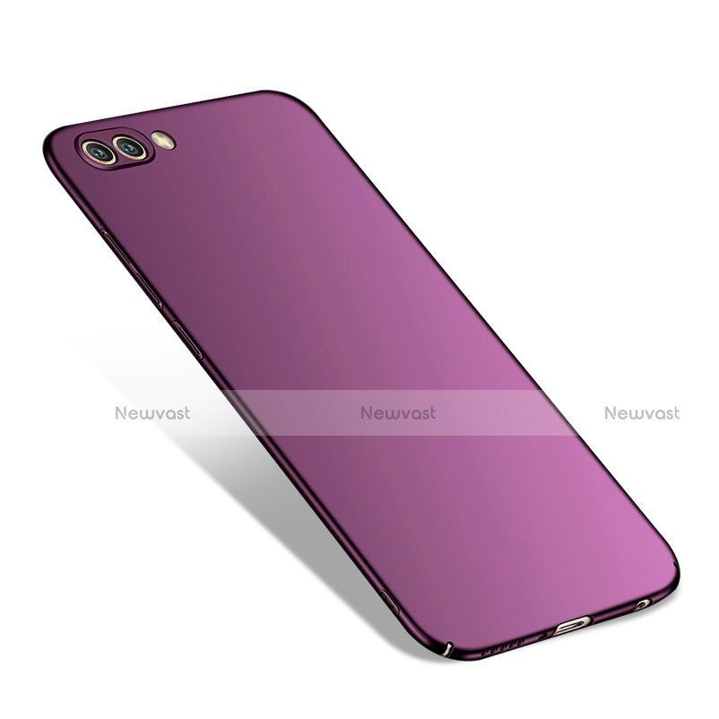 Hard Rigid Plastic Matte Finish Case for Huawei Honor V10 Purple