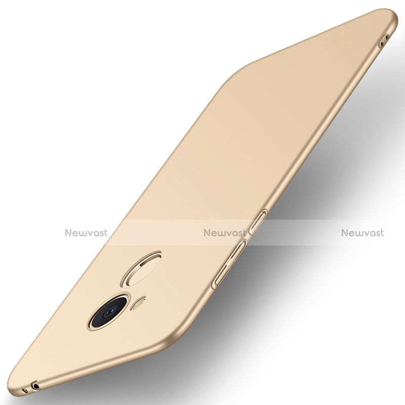 Hard Rigid Plastic Matte Finish Case for Huawei Honor V9 Play Gold