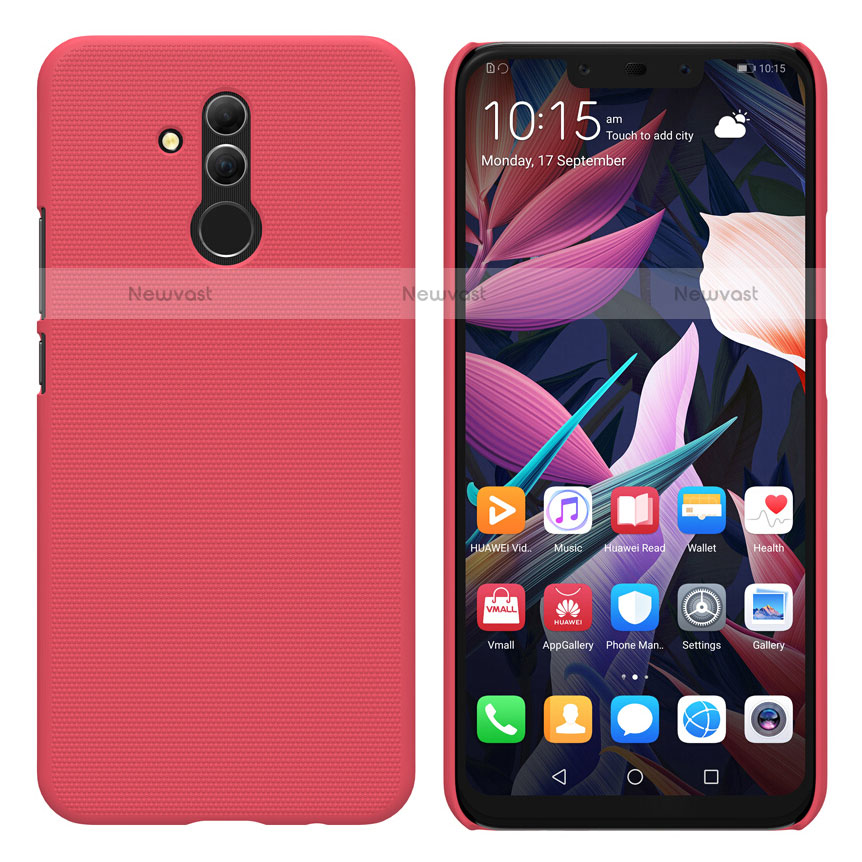 Hard Rigid Plastic Matte Finish Case for Huawei Maimang 7 Red