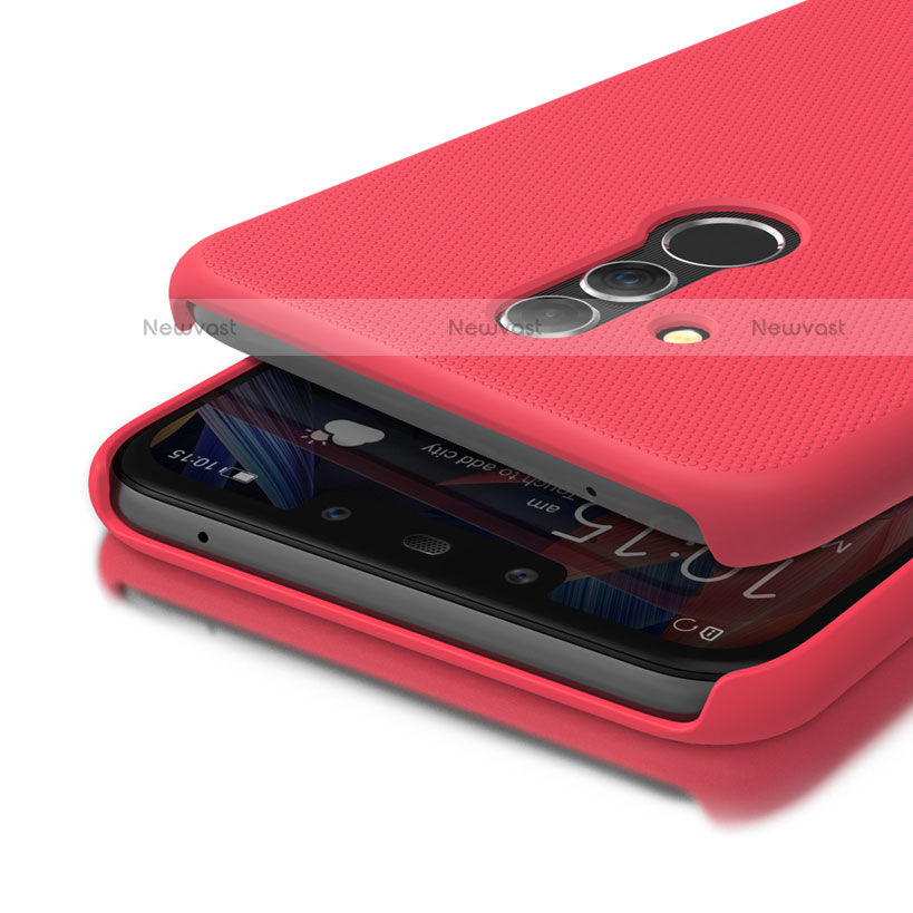 Hard Rigid Plastic Matte Finish Case for Huawei Maimang 7 Red