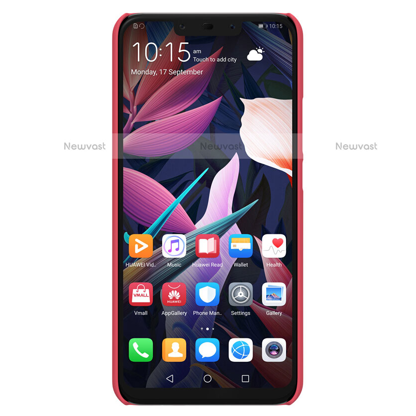 Hard Rigid Plastic Matte Finish Case for Huawei Maimang 7 Red