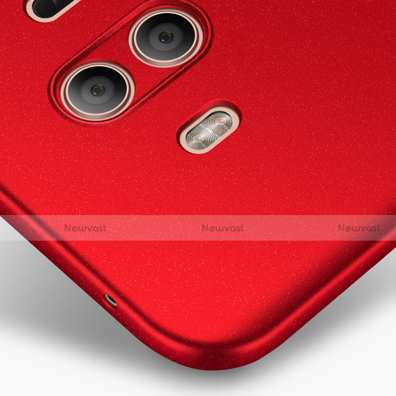 Hard Rigid Plastic Matte Finish Case for Huawei Mate 10 Red