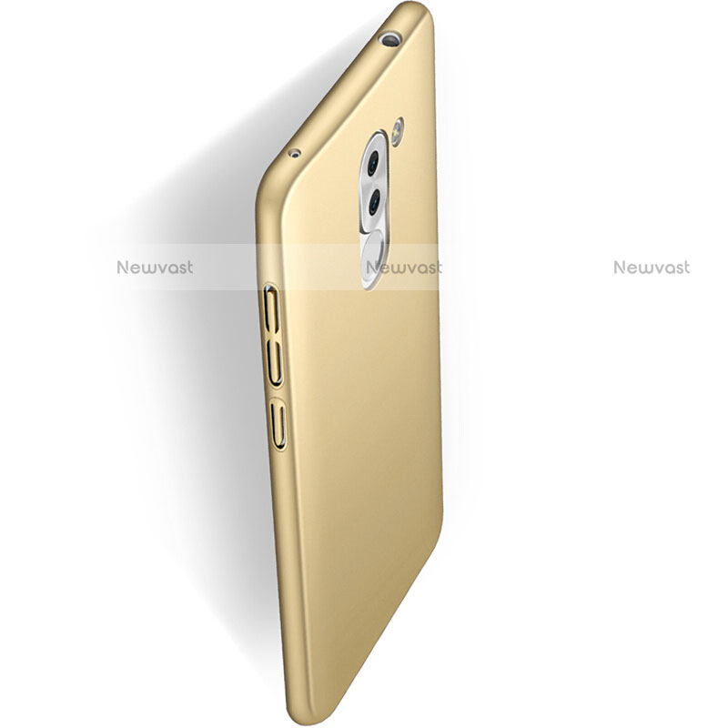 Hard Rigid Plastic Matte Finish Case for Huawei Mate 9 Lite Gold