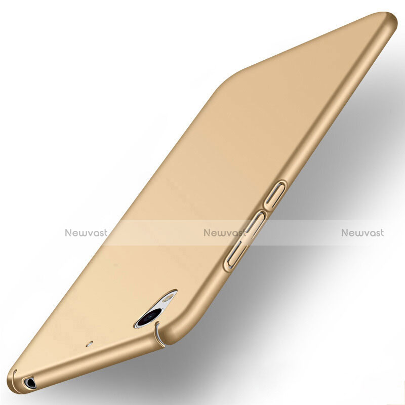 Hard Rigid Plastic Matte Finish Case for Huawei Y6 II 5 5 Gold