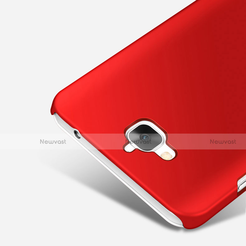 Hard Rigid Plastic Matte Finish Case for Huawei Y6 Pro Red