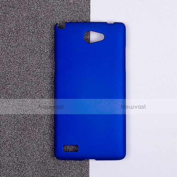 Hard Rigid Plastic Matte Finish Case for LG L Bello 2 Blue