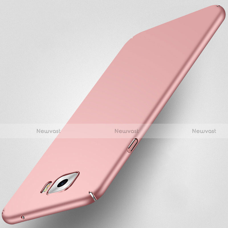 Hard Rigid Plastic Matte Finish Case for Samsung Galaxy C5 Pro C5010 Rose Gold