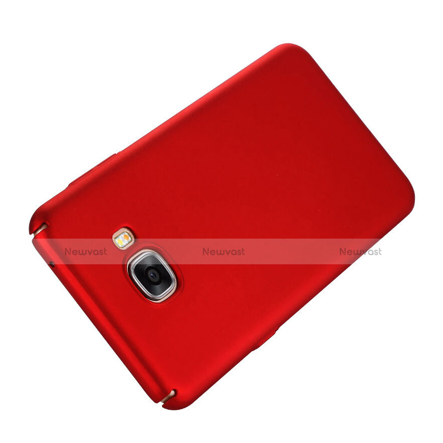 Hard Rigid Plastic Matte Finish Case for Samsung Galaxy C5 SM-C5000 Red