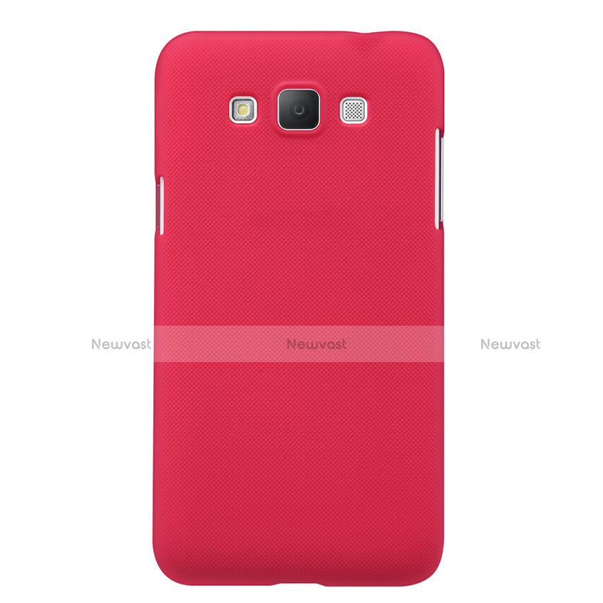 Hard Rigid Plastic Matte Finish Case for Samsung Galaxy Grand Max SM-G720 Red