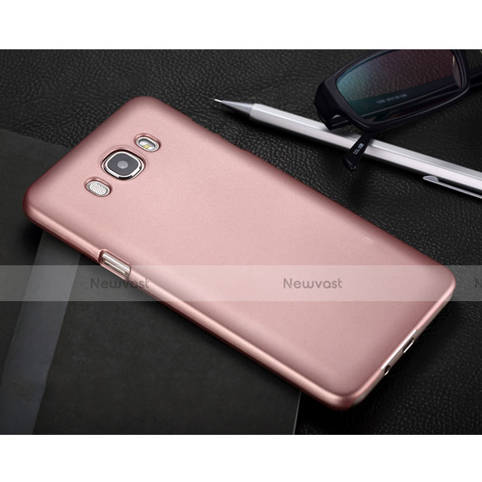 Hard Rigid Plastic Matte Finish Case for Samsung Galaxy J7 (2016) J710F J710FN Rose Gold