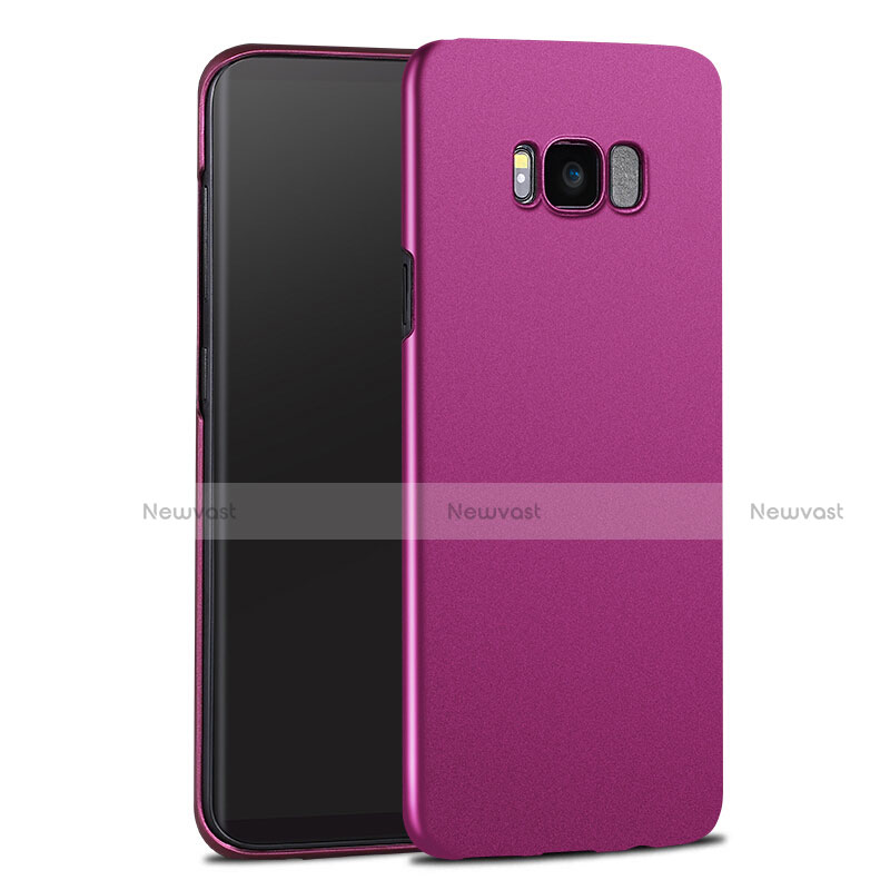 Hard Rigid Plastic Matte Finish Case for Samsung Galaxy S8 Purple