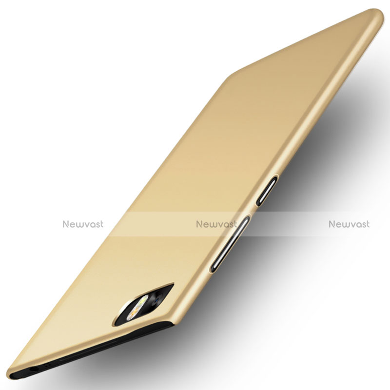 Hard Rigid Plastic Matte Finish Case for Xiaomi Mi 3 Gold