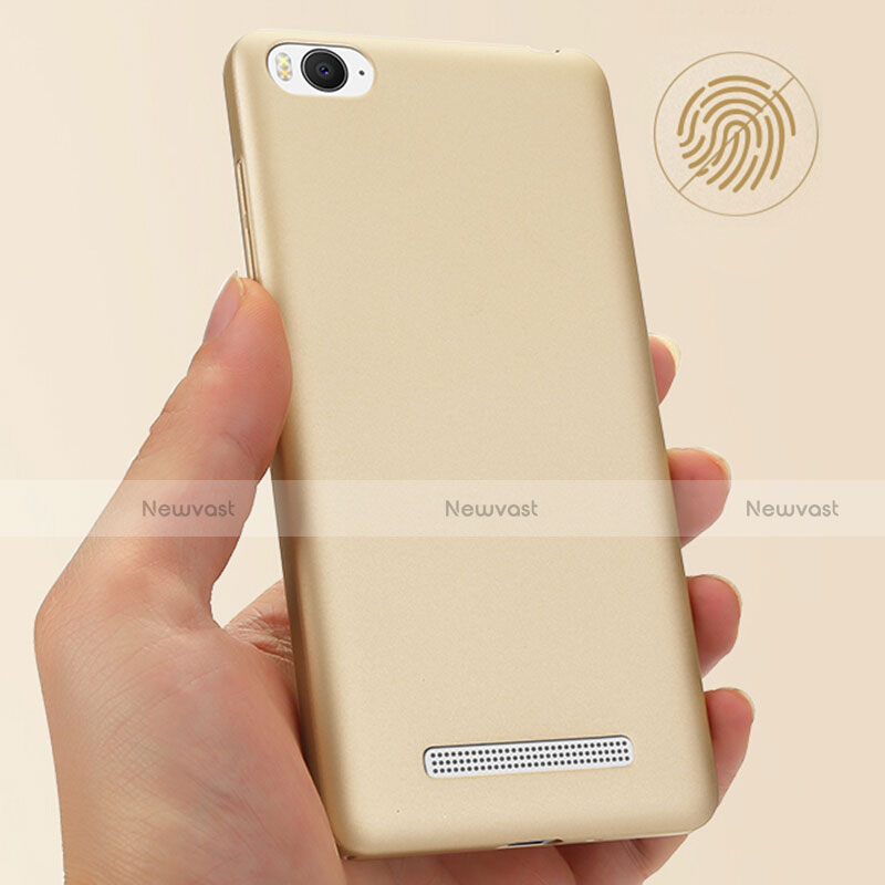 Hard Rigid Plastic Matte Finish Case for Xiaomi Mi 4C Gold