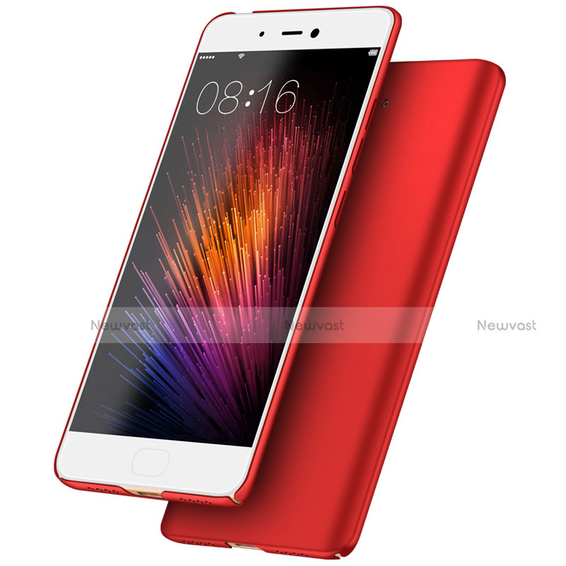 Hard Rigid Plastic Matte Finish Case for Xiaomi Mi 5S 4G Red