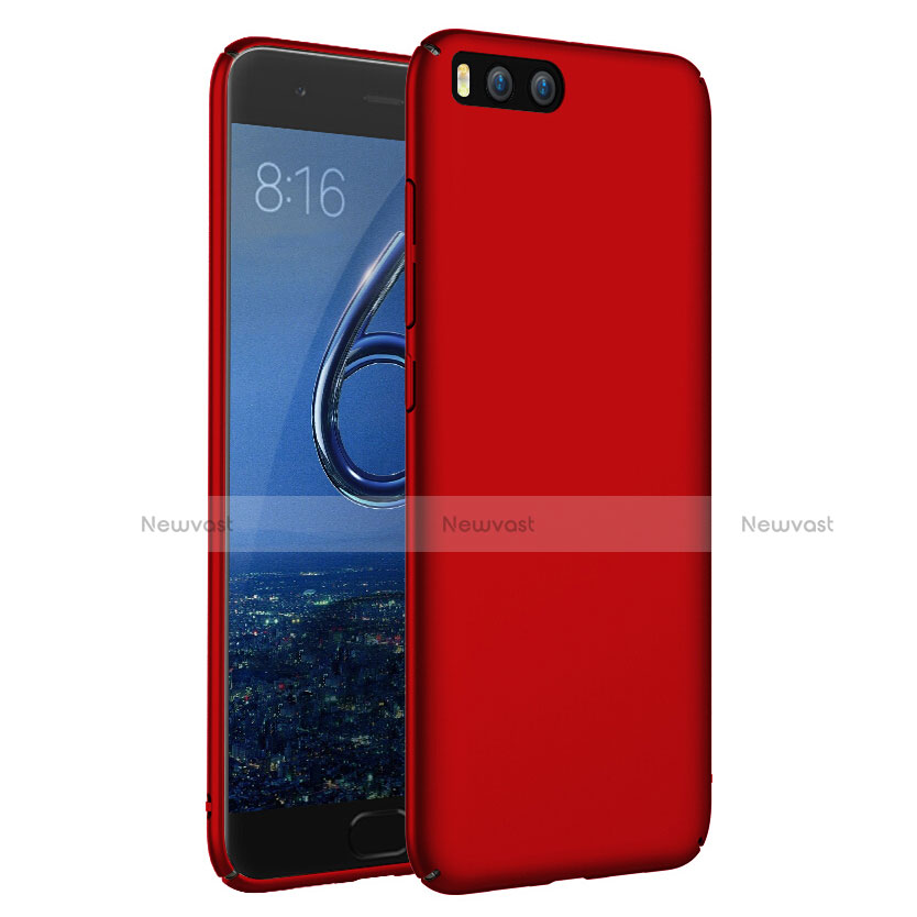 Hard Rigid Plastic Matte Finish Case for Xiaomi Mi 6 Red