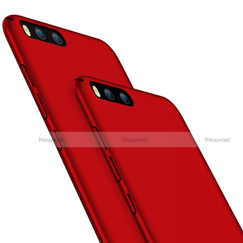 Hard Rigid Plastic Matte Finish Case for Xiaomi Mi 6 Red