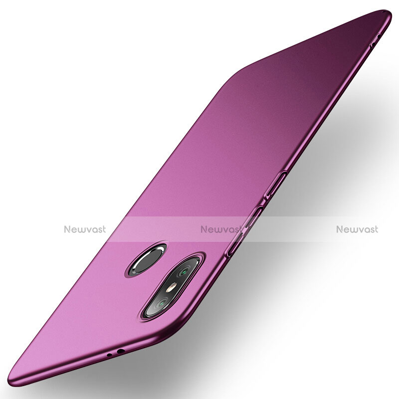 Hard Rigid Plastic Matte Finish Case for Xiaomi Mi 6X Purple