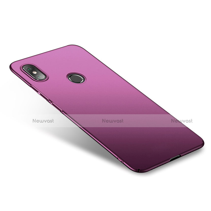 Hard Rigid Plastic Matte Finish Case for Xiaomi Mi 6X Purple