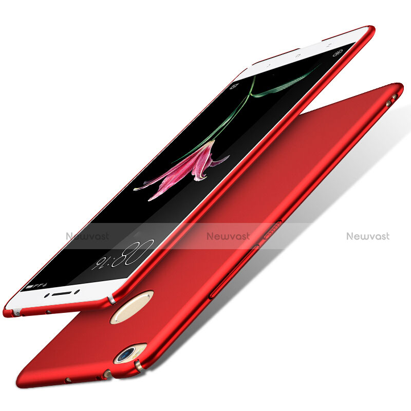 Hard Rigid Plastic Matte Finish Case for Xiaomi Mi Max 2 Red