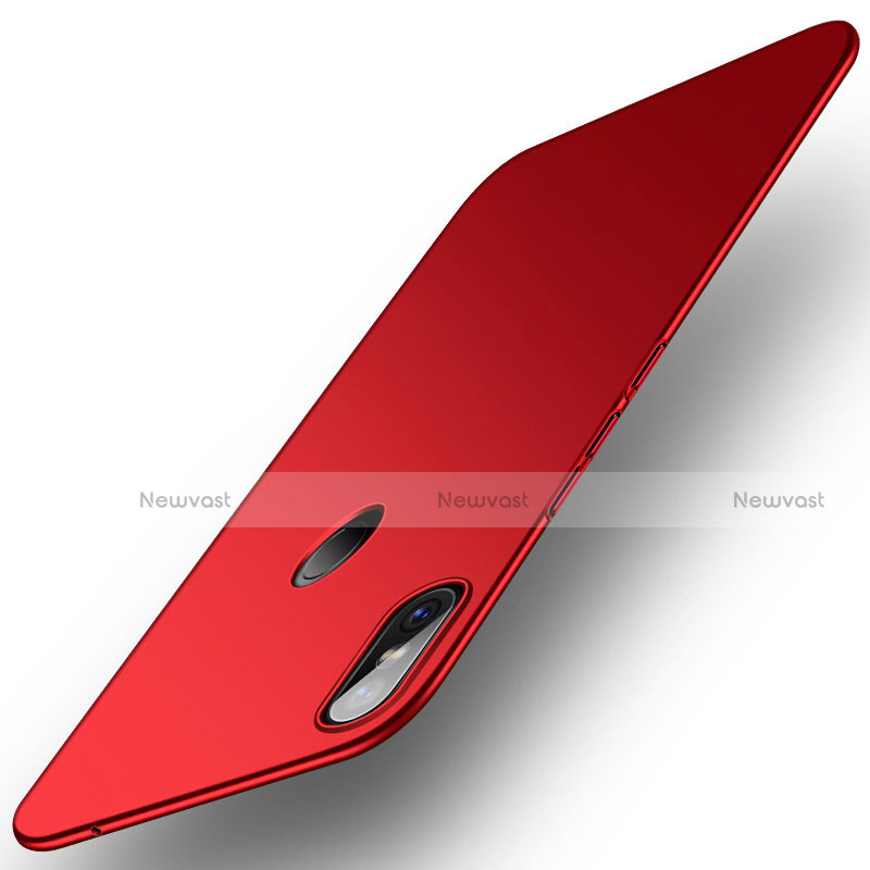 Hard Rigid Plastic Matte Finish Case for Xiaomi Mi Mix 2S Red