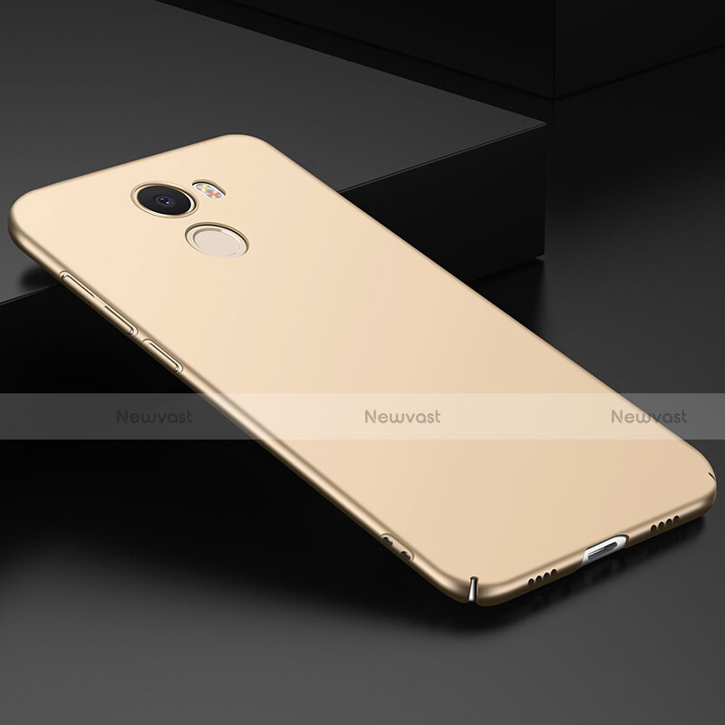 Hard Rigid Plastic Matte Finish Case for Xiaomi Mi Mix Evo Gold